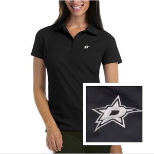 NWT Nike Golf Tour Performance Dri-fit Polo Dallas Stars Logo